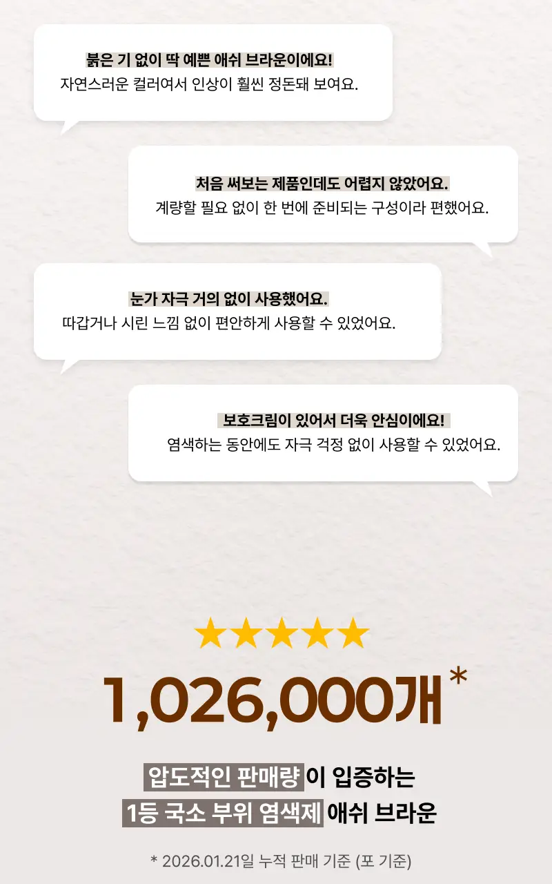 [리뉴얼/신제품] 엔트로피 브로우 블리치/애쉬브라운/베이지브라운/원유즈 3종 상세페이지 7